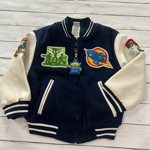Disney Toy Story Exclusive Member’s Letterman Jacket Sz 6/S 1995